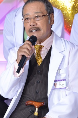 『ドクターX ~外科医・大門未知子~』制作発表記者会見に登場した、西田敏行