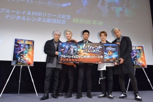 DC海外ドラマ『レジェンド・オブ・トゥモロー』イベントに登場した、GENERATIONS from EXILE TRIBE