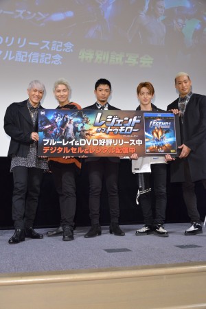 DC海外ドラマ『レジェンド・オブ・トゥモロー』イベントに登場した、GENERATIONS from EXILE TRIBE