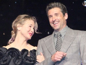 映画『ブリジット・ジョーンズの日記 ダメな私の最後のモテ期』ジャパンプレミアに出席した、レニー・ゼルウィガー&パトリック・デンプシー