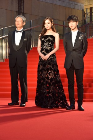 朝原雄三監督、佐々木希、イェソン『第29回東京国際映画祭』レッドカーペット