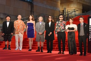 前野健太、ウクレレえいじ、月船さらら、安斎肇、みうらじゅん、白石茉莉奈『第29回東京国際映画祭』レッドカーペット
