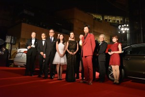 佐野史郎、山口まゆ、杉野希妃監督、青木崇高『第29回東京国際映画祭』レッドカーペット