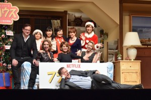 『フラーハウス』ジャパン・プレミアイベントに出席した、ボブ・サゲット、アンドレア・バーバー、キャンディス・キャメロン・ブレ、ジョディ・スウィーティン、デイブ・クーリエ、菊地亜美、寺田心、坂本千夏、大谷育江、伊藤美紀