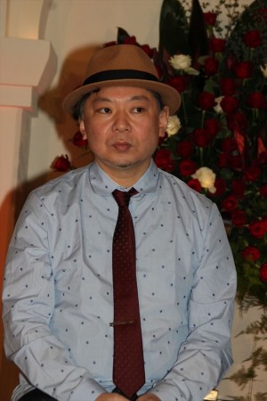 『奪い愛、冬』制作発表記者会見に出席した、鈴木おさむ(脚本家)