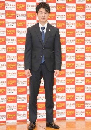 内村航平、『第28回日本ジュエリー ベストドレッサー賞』で特別賞受賞