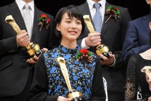 のん「2016年 第90回キネマ旬報ベスト・テン」にて