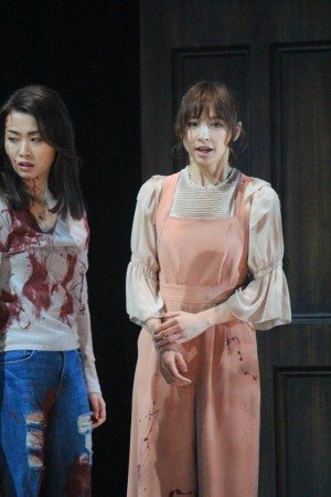 『BIOHAZARD THE Experience』公開ゲネプロ&囲み取材に出席した、篠田麻里子