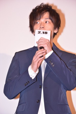 中村倫也、『愚行録』初日舞台挨拶に出席