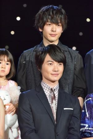 中村倫也、『3月のライオン 前編』完成披露試写会にて