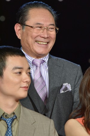 前田吟、『3月のライオン 前編』完成披露試写会にて