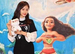 古畑星夏、『モアナと伝説の海』ヒロインに共感!