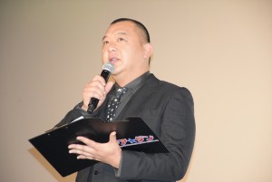 TKO木下隆行、『チア☆ダン』初日舞台挨拶に出席