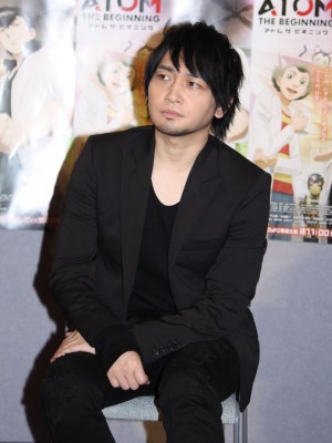 アニメ『アトム ザ・ビギニング』試写会に出席した、中村悠一