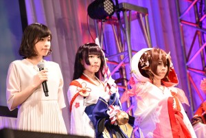 諏訪彩花、Anime Japan2017『陰陽師』スペシャルステージにて