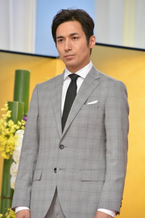 高橋光臣、NHK『西郷どん』出演者発表会見に出席