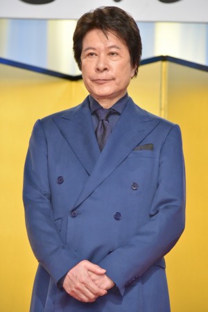 鹿賀丈史、NHK『西郷どん』出演者発表会見に出席