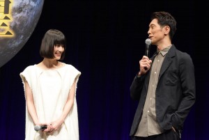 橋本愛、『美しい星』完成披露試写会にて
