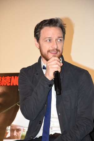 ジェームズ・マカヴォイ、『スプリット』トークイベントに登場