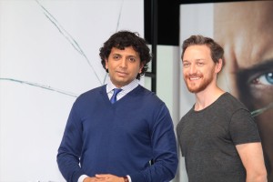 ジェームズ・マカヴォイ&M・ナイト・シャマラン監督『スプリット』来日記念イベントにて