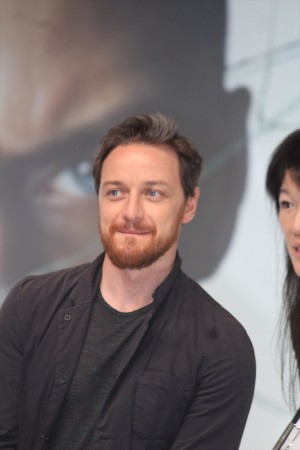 ジェームズ・マカヴォイ、『スプリット』来日記念イベントにて