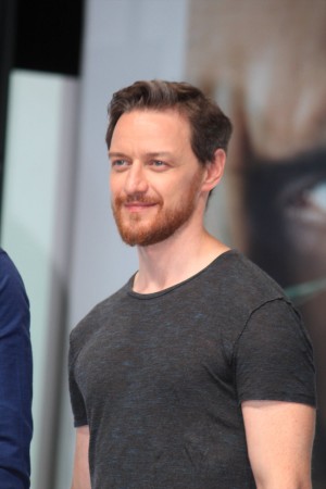 ジェームズ・マカヴォイ、『スプリット』来日記念イベントにて