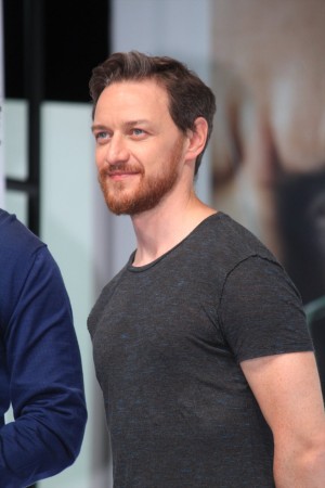 ジェームズ・マカヴォイ、『スプリット』来日記念イベントにて