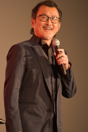 吉田鋼太郎、『帝一の國』初日舞台挨拶にて