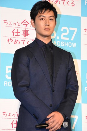 工藤阿須加、『ちょっと今から仕事やめてくる』完成披露舞台挨拶にて