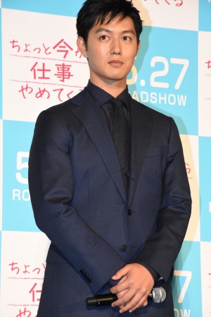 工藤阿須加、『ちょっと今から仕事やめてくる』完成披露舞台挨拶にて