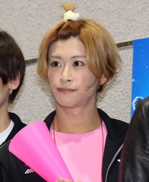 赤澤燈、舞台『男水!』囲み会見にて