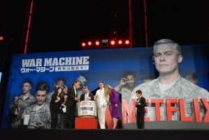 ブラッド・ピット、『ウォー・マシーン:戦争は話術だ!』ジャパンプレミアにて