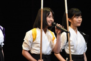 伊藤万理華、映画『あさひなぐ』キャスト発表会にて