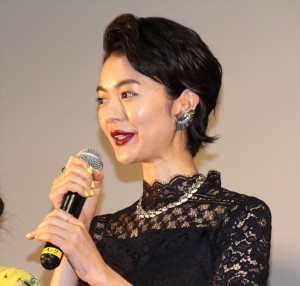 中村映里子、映画『結婚』完成披露試写会に出席