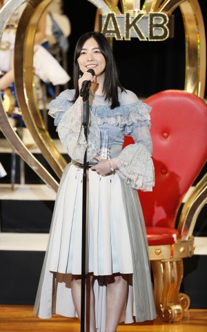 『AKB48 49thシングル選抜総選挙』で3位を獲得した松井珠理奈(SKE48)