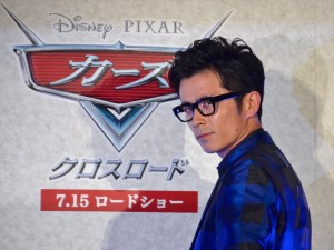 映画『カーズ/クロスロード』新車発表会見に出席した藤森慎吾
