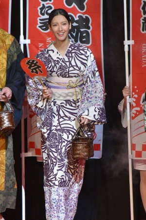 菜々緒、映画『銀魂』のジャパンプレミアに登壇