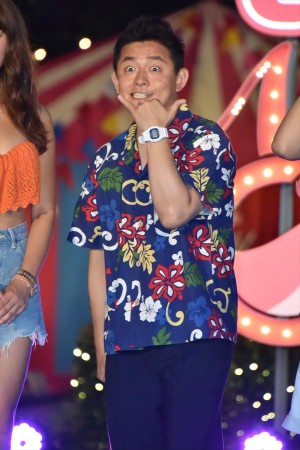 井戸田潤(スピードワゴン)、「CanCam×Tokyo Prince Hotel Night Pool」オープニングレセプションパーティーに登場
