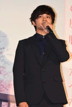 北村匠海、『君の膵臓をたべたい』完成披露舞台挨拶にて