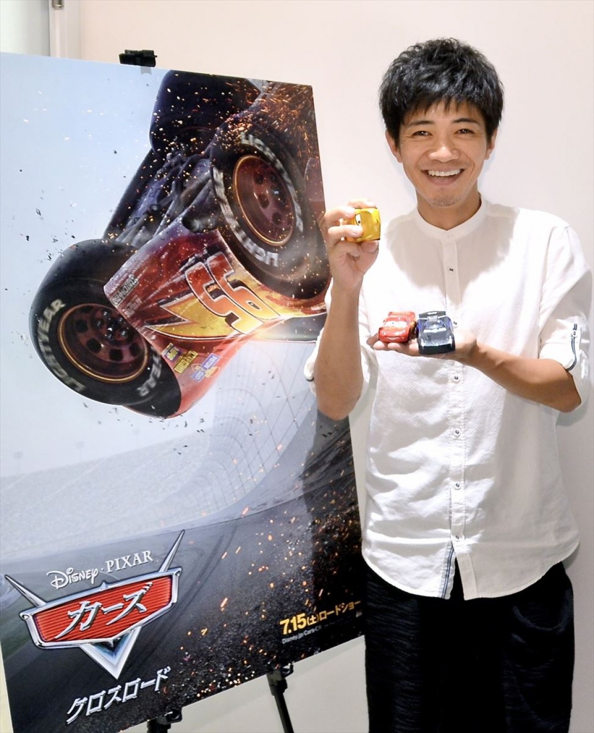 和田正人、『カーズ』最新作に\u201c駅伝選手\u201dだった自分