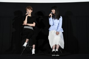 朴ろ美(左)、釘宮理恵(右)、映画『鋼の錬金術師』ファンイベントに登壇