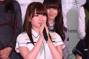 守屋茜、欅坂46『欅のキセキ』制作発表に登壇