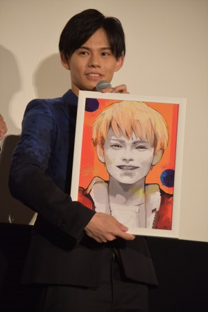 小笠原海、『東京喰種 トーキョーグール』初日舞台挨拶にて