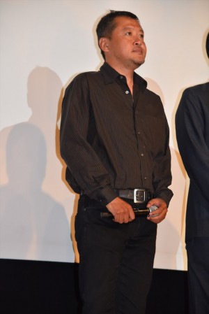 川瀬陽太、『海辺の生と死』初日舞台挨拶にて