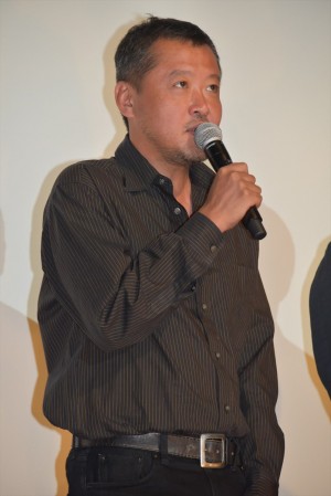 川瀬陽太、『海辺の生と死』初日舞台挨拶にて