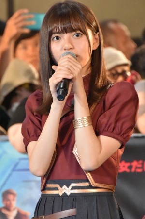 齋藤飛鳥(乃木坂46)、『ワンダーウーマン』ジャパンプレミアにて