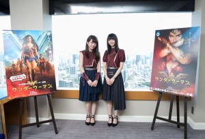 『ワンダーウーマン』乃木坂46秋元真夏&齋藤飛鳥インタビュー