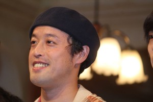 やついいちろう、NHK連続テレビ小説『ひよっこ』クランクアップ取材会にて