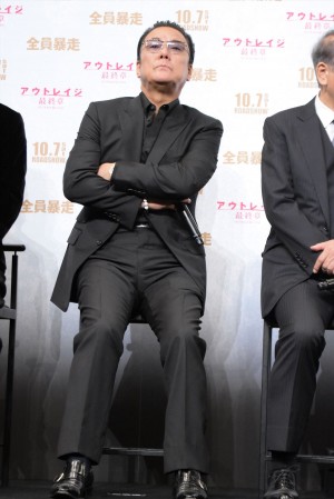 白竜、『アウトレイジ 最終章』ジャパンプレミアに登壇