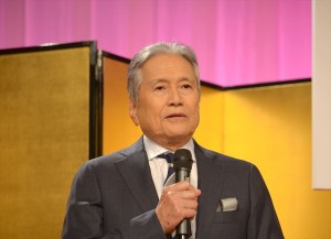 NHK大河ドラマ『西郷どん』新キャスト発表会見に竜雷太